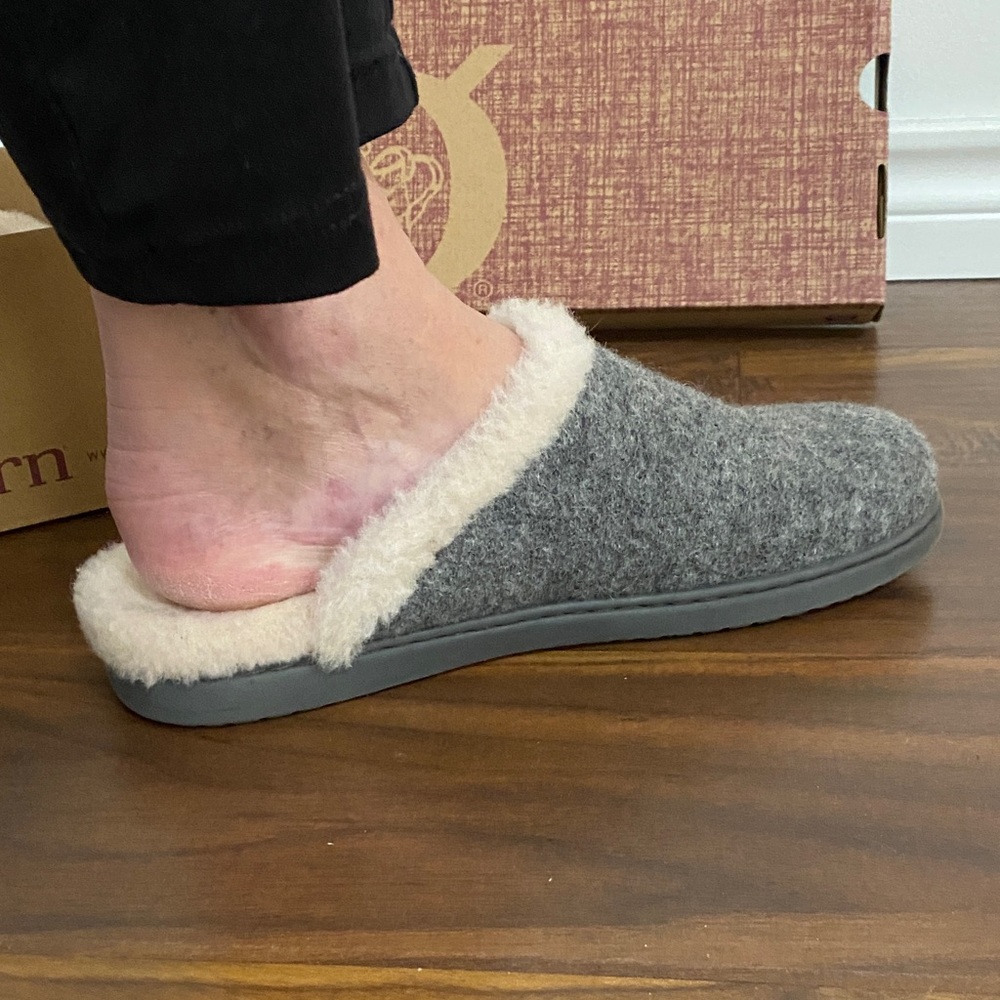 Cozy Gray Women’s Slippers